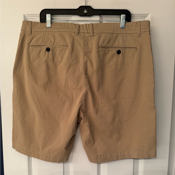 Grayers Mens PRECISION STRETCH CHINO SHORTS (8" INSEAM) - KHAKI - Picture 7 of 14